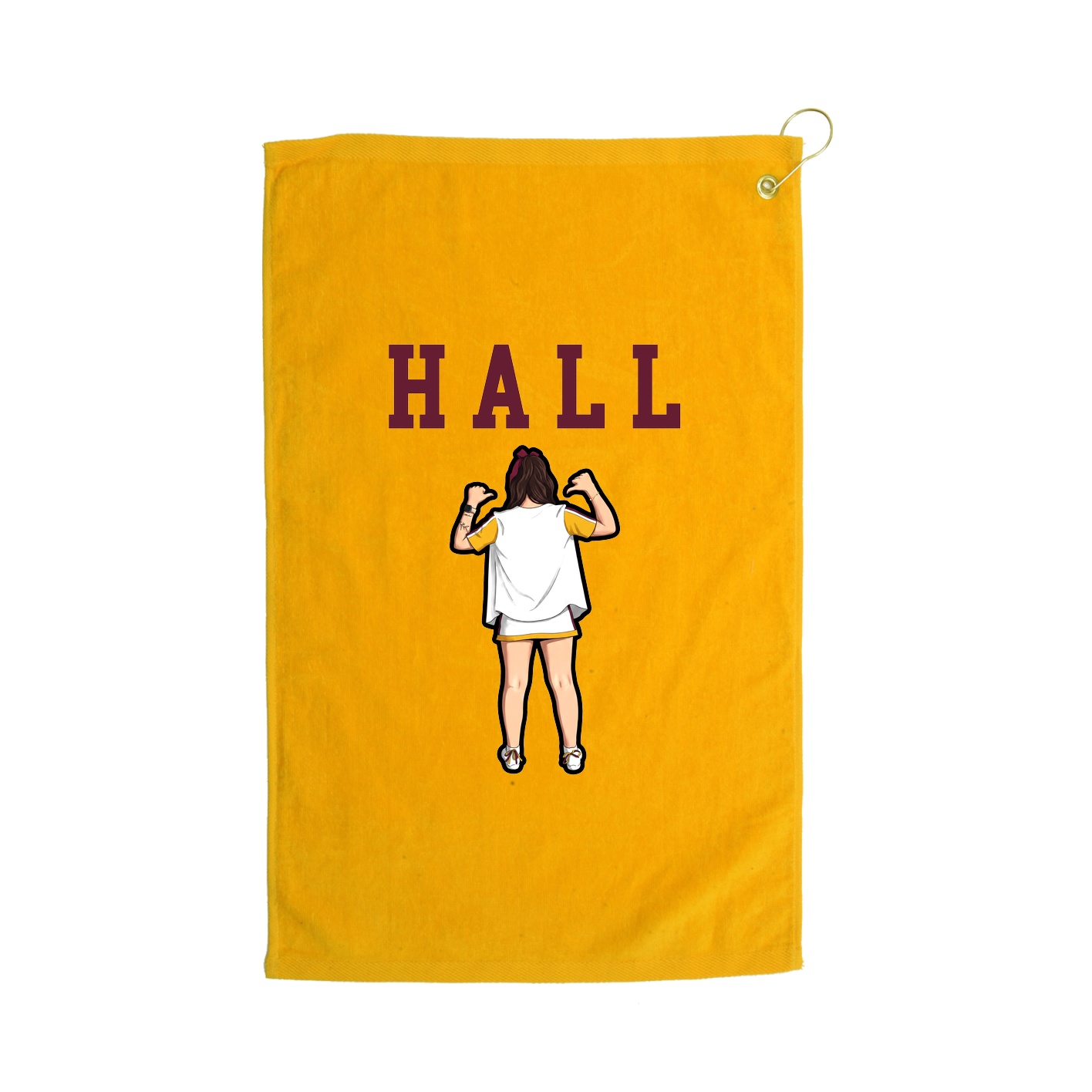 Golf Towel — Shirsey in Gold