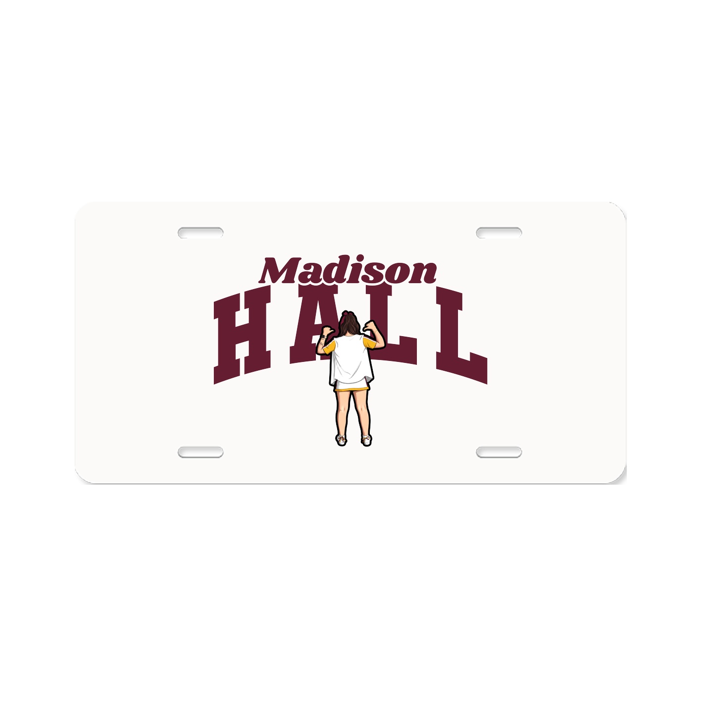 License Plate — Signature Arch in Classic
