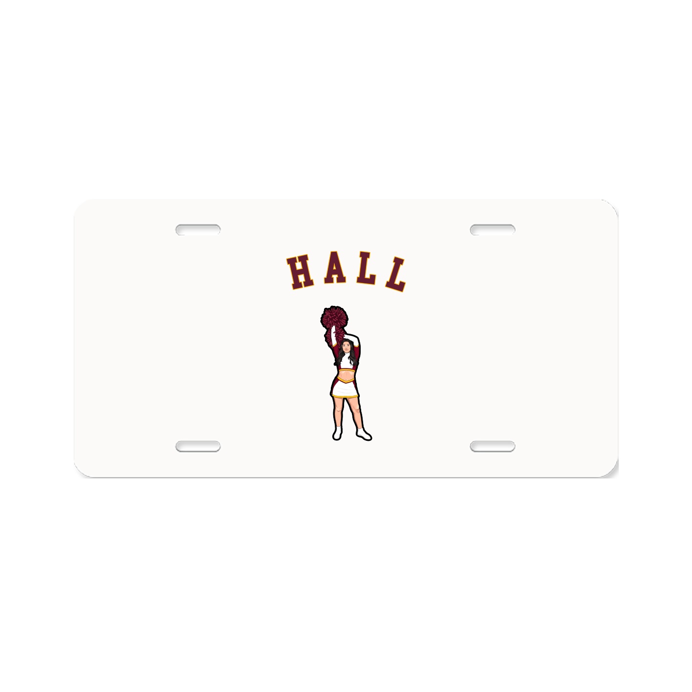 License Plate — Shirsey Arch in Classic