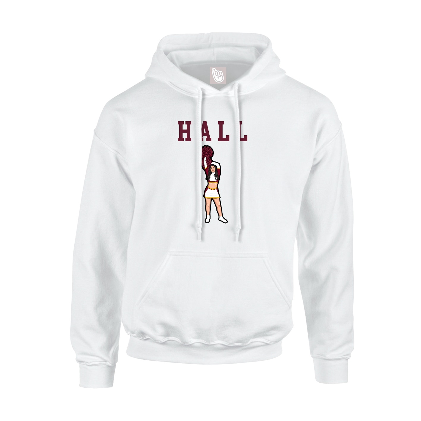 Youth Hoodie — Shirsey in White
