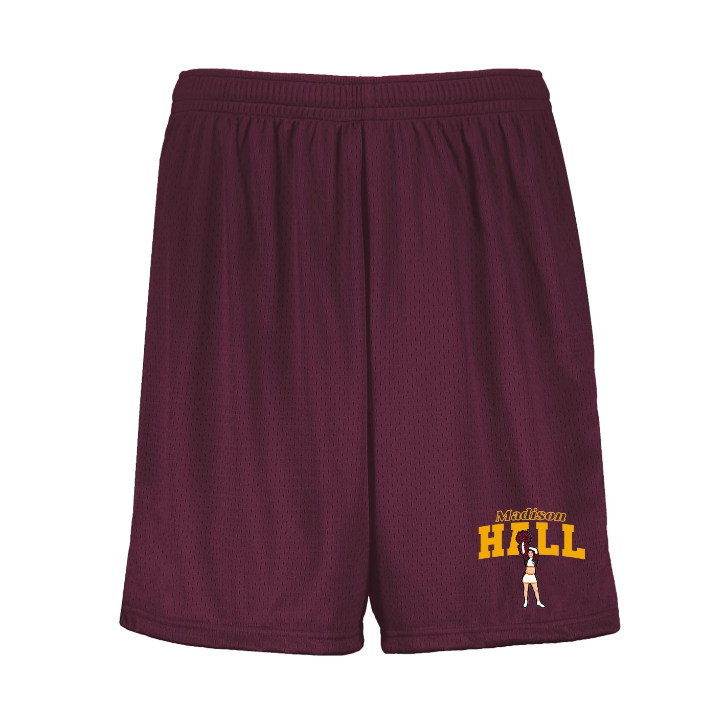 Shorts — Name Arch in Maroon