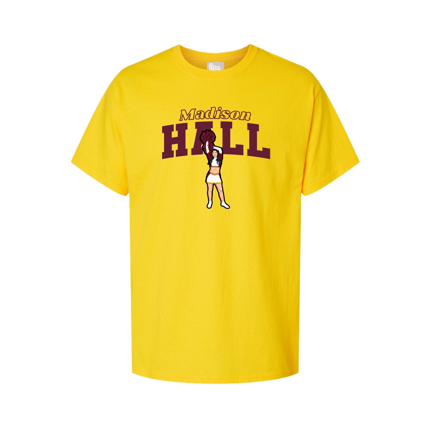 Tee — Name Arch in Gold