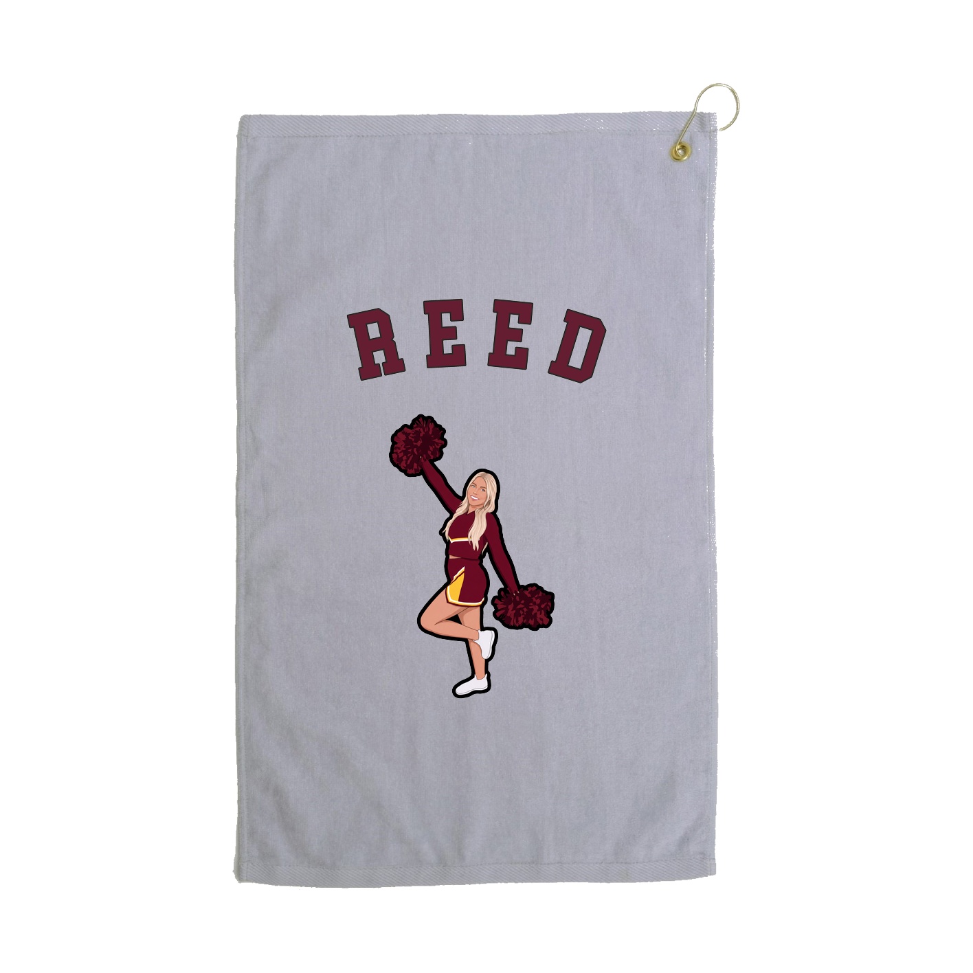 Golf Towel — Shirsey Arch in Grey