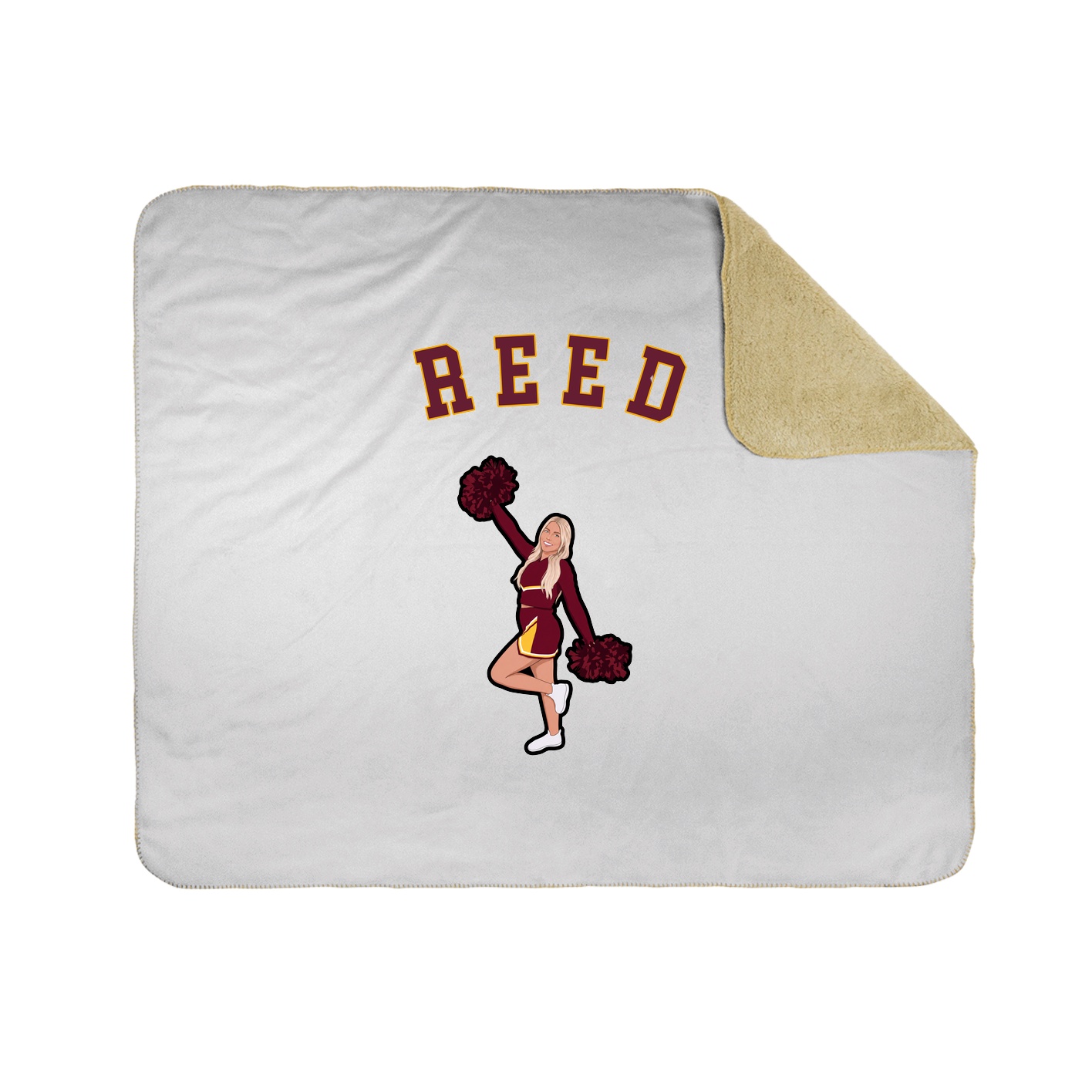 Throw Blanket — Shirsey Arch in White
