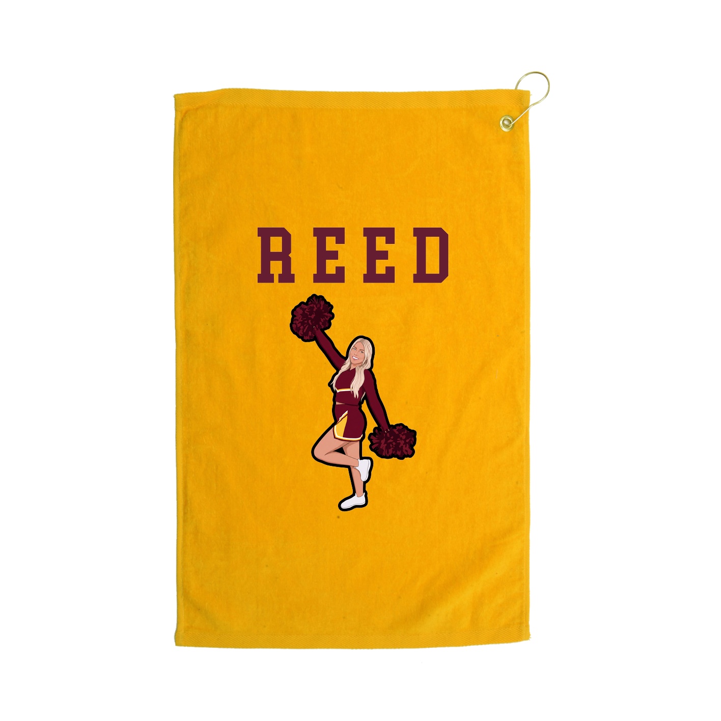 Golf Towel — Shirsey in Gold