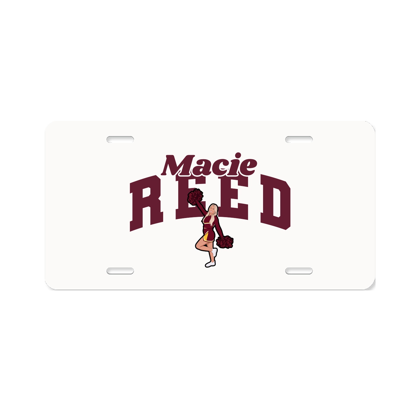 License Plate — Signature Arch in Classic