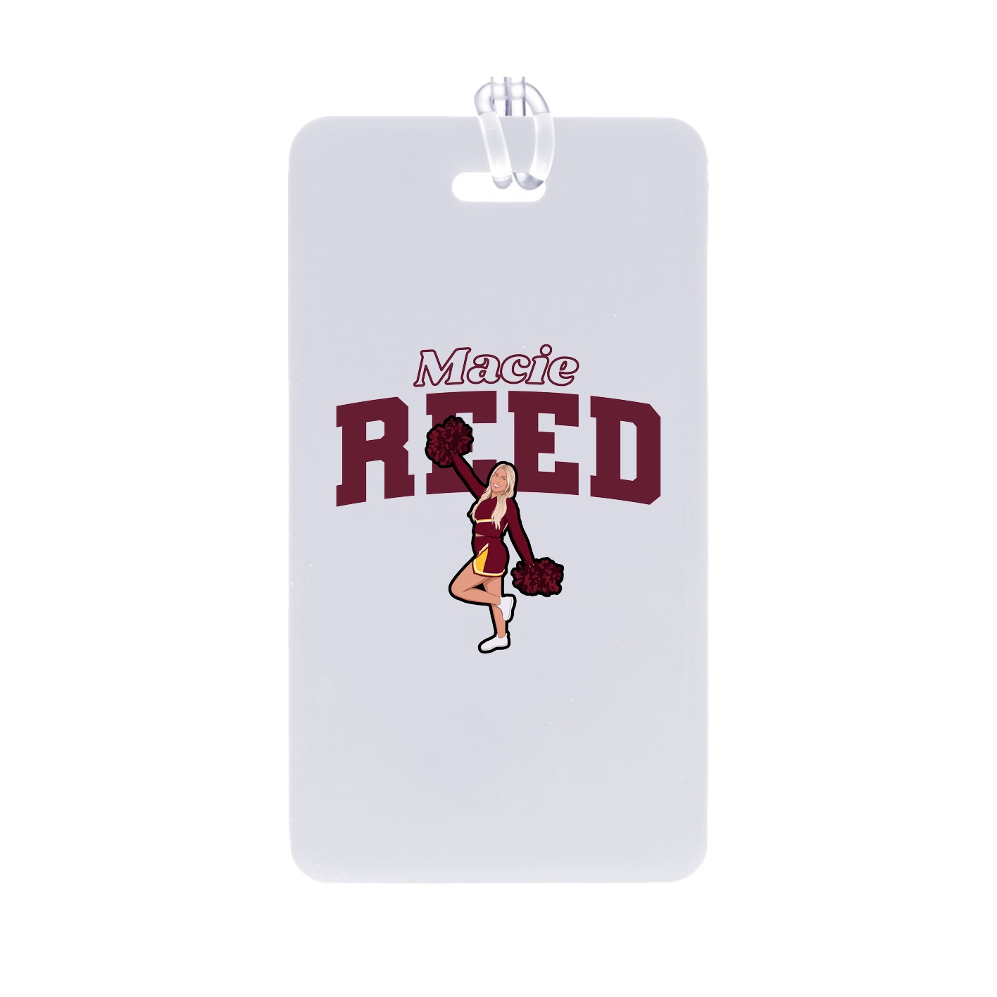 Bag Tag — Name Arch in Classic