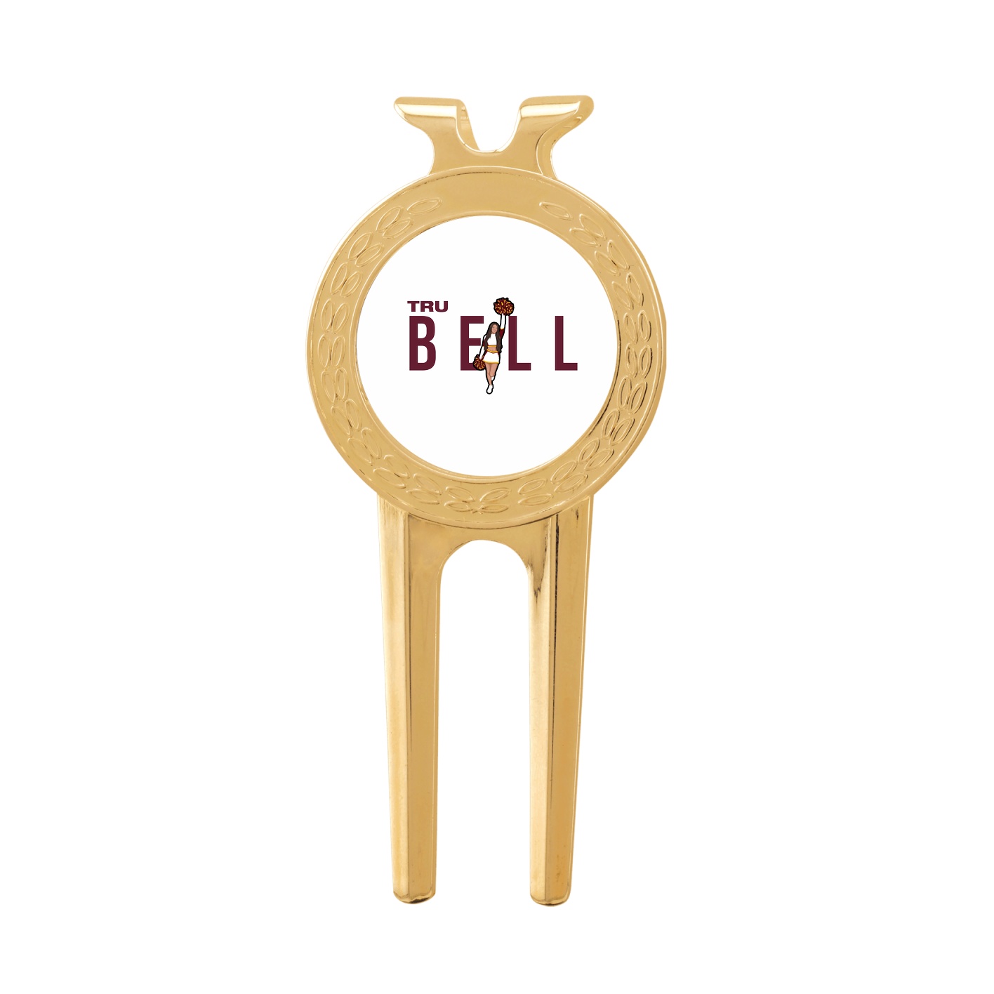 Divot Tool with Ball Marker — Player Name in Classic