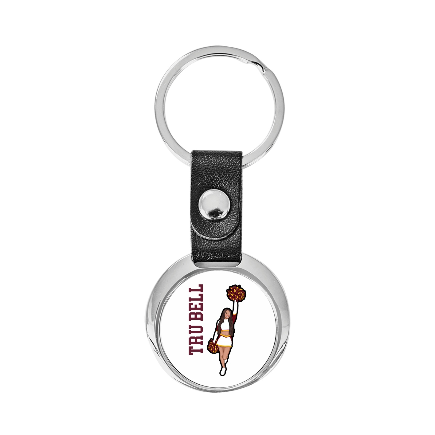 Key Chain — Name Vertical in Classic