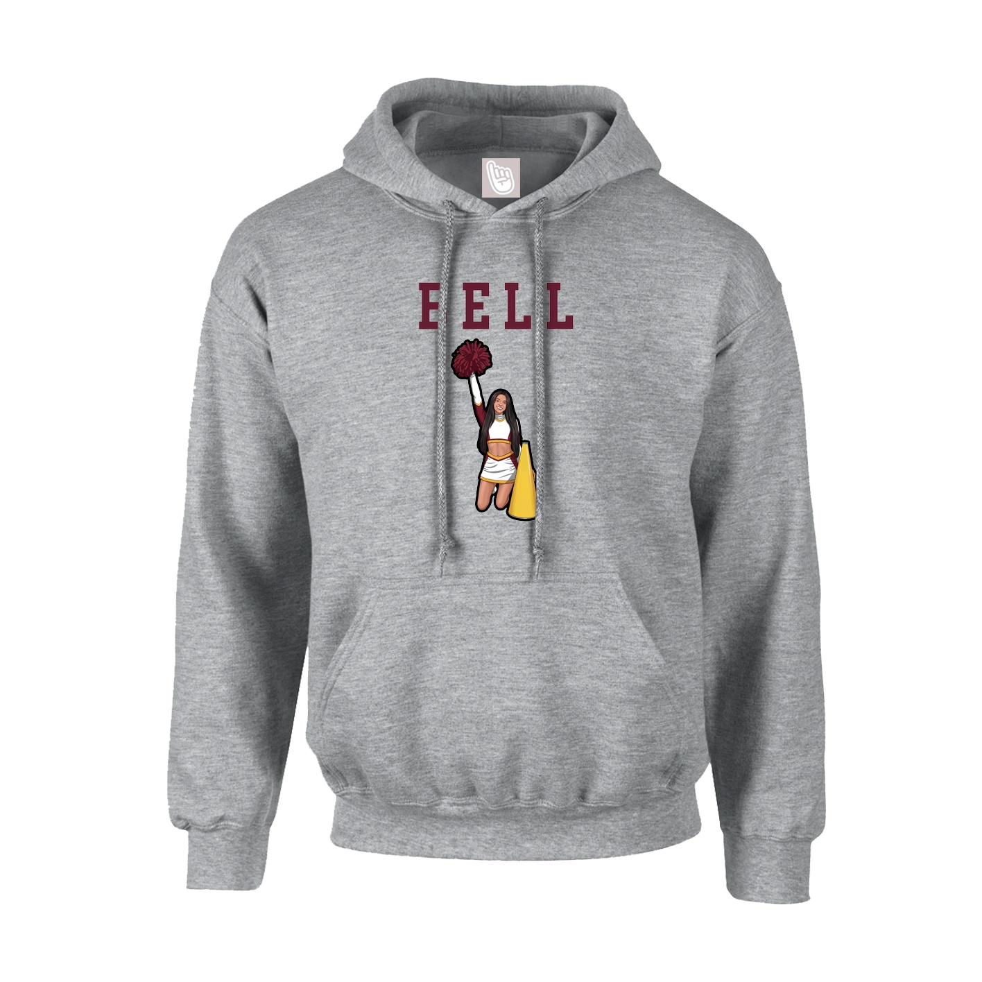 Youth Hoodie — Shirsey in Grey
