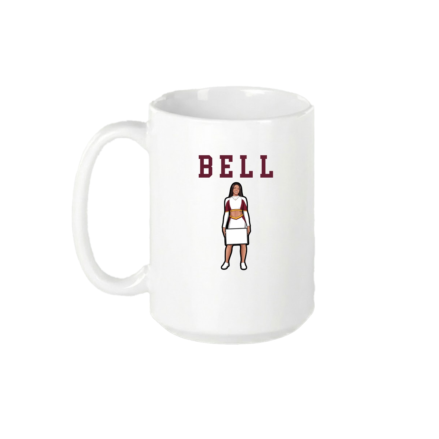 15oz Coffee Mug — Shirsey in White
