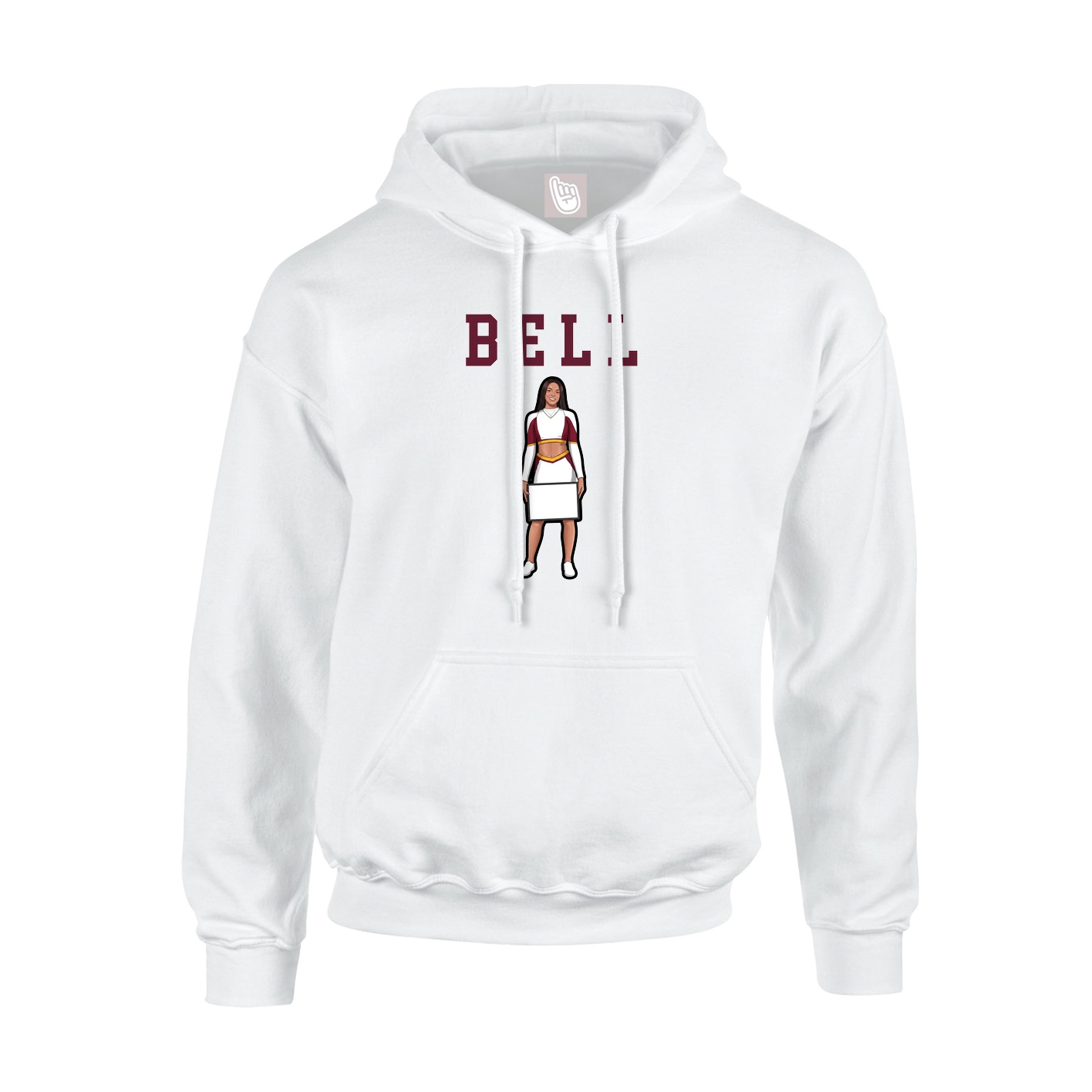 Youth Hoodie — Shirsey in White