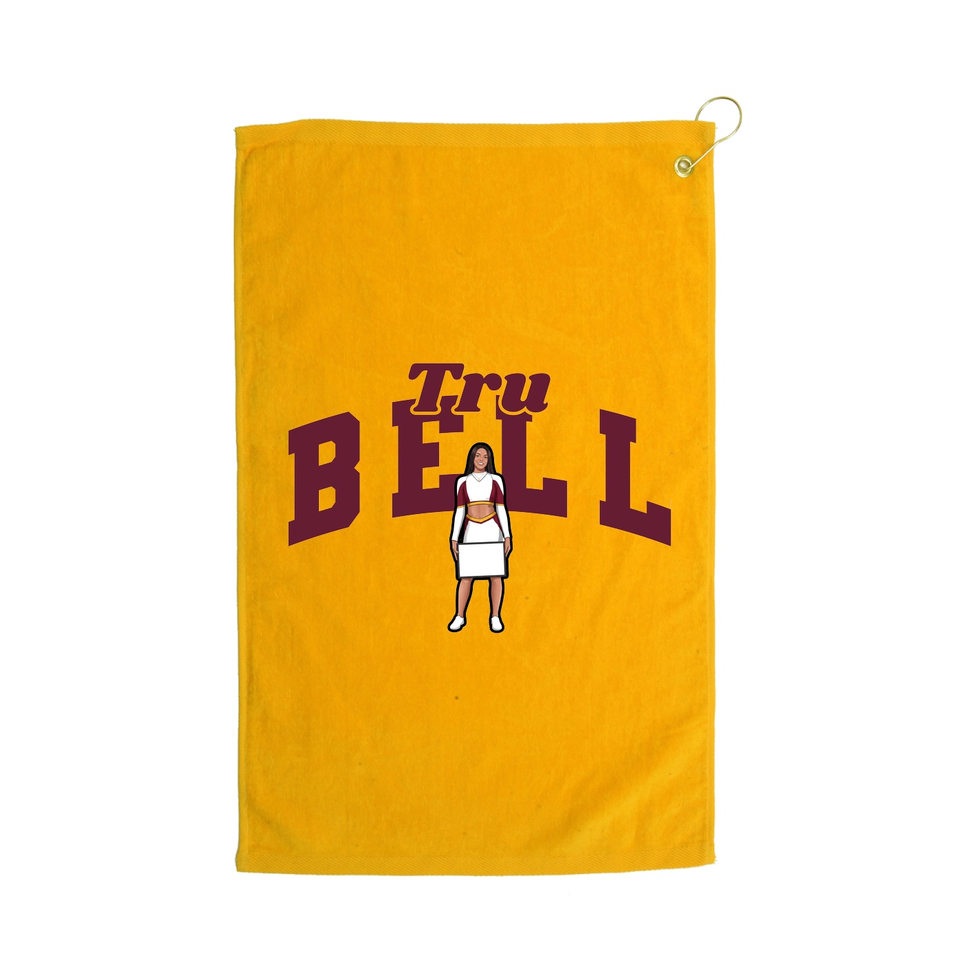 Golf Towel — Signature Arch in Gold