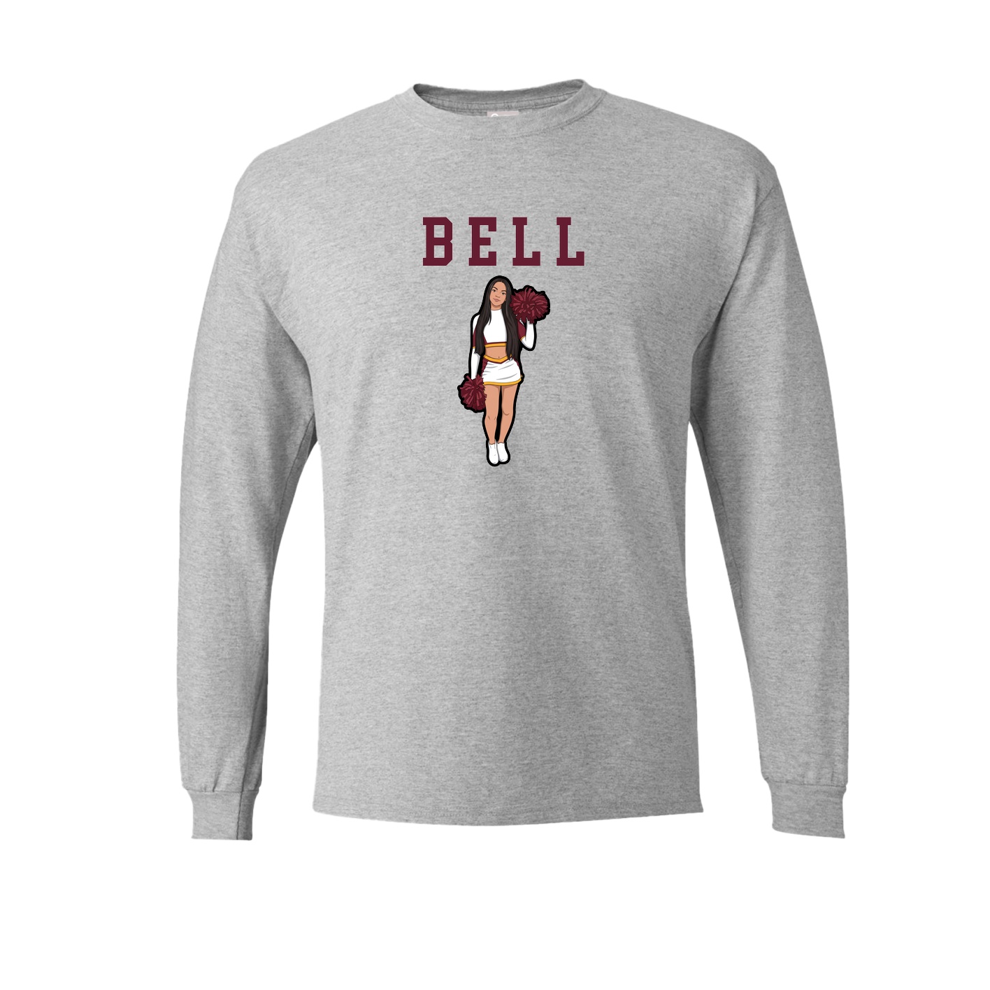 Long Sleeve Tee — Shirsey in Grey