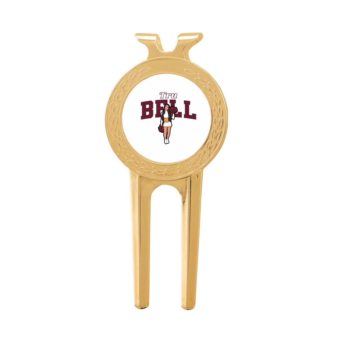 Divot Tool with Ball Marker — Name Arch in Classic