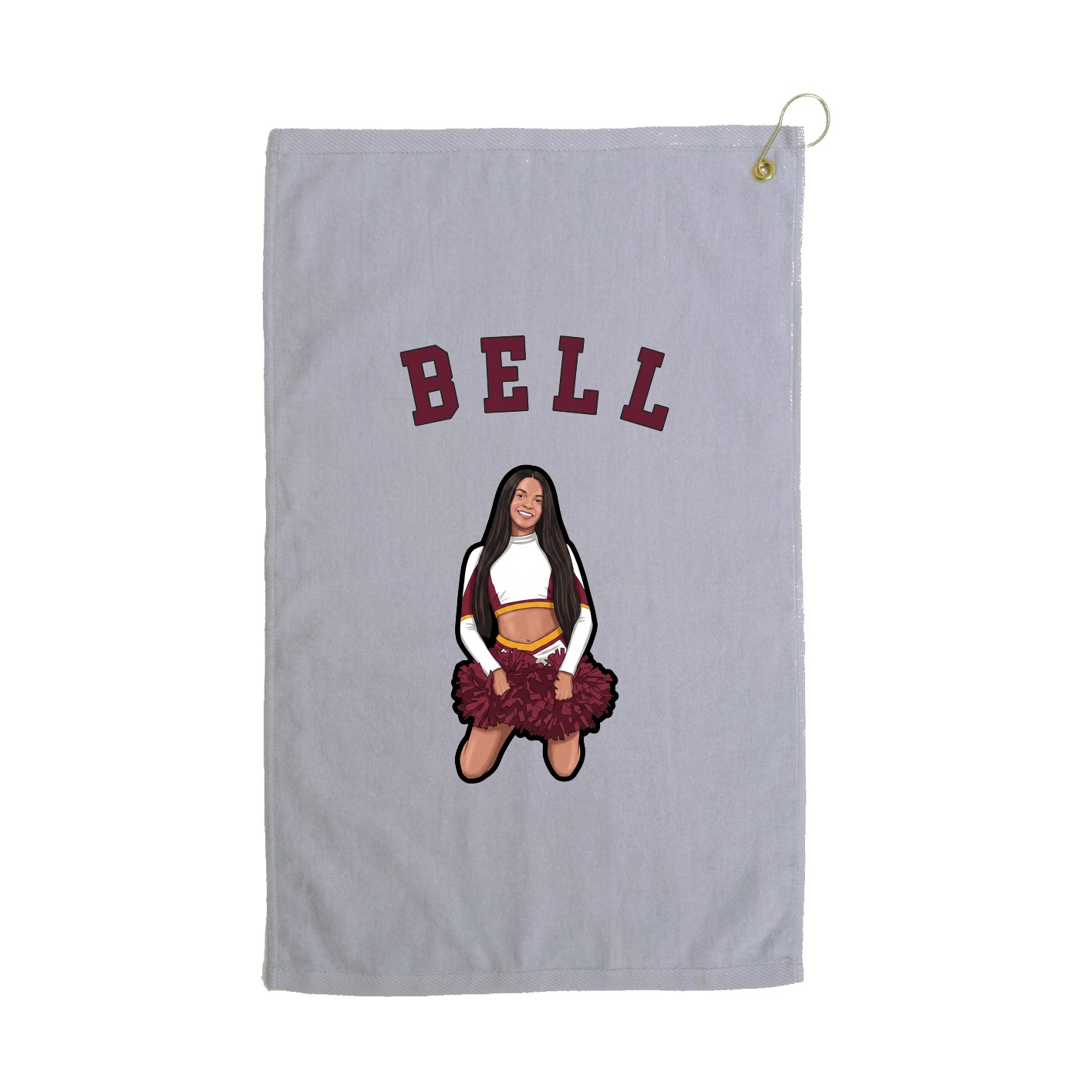 Golf Towel — Shirsey Arch in Grey