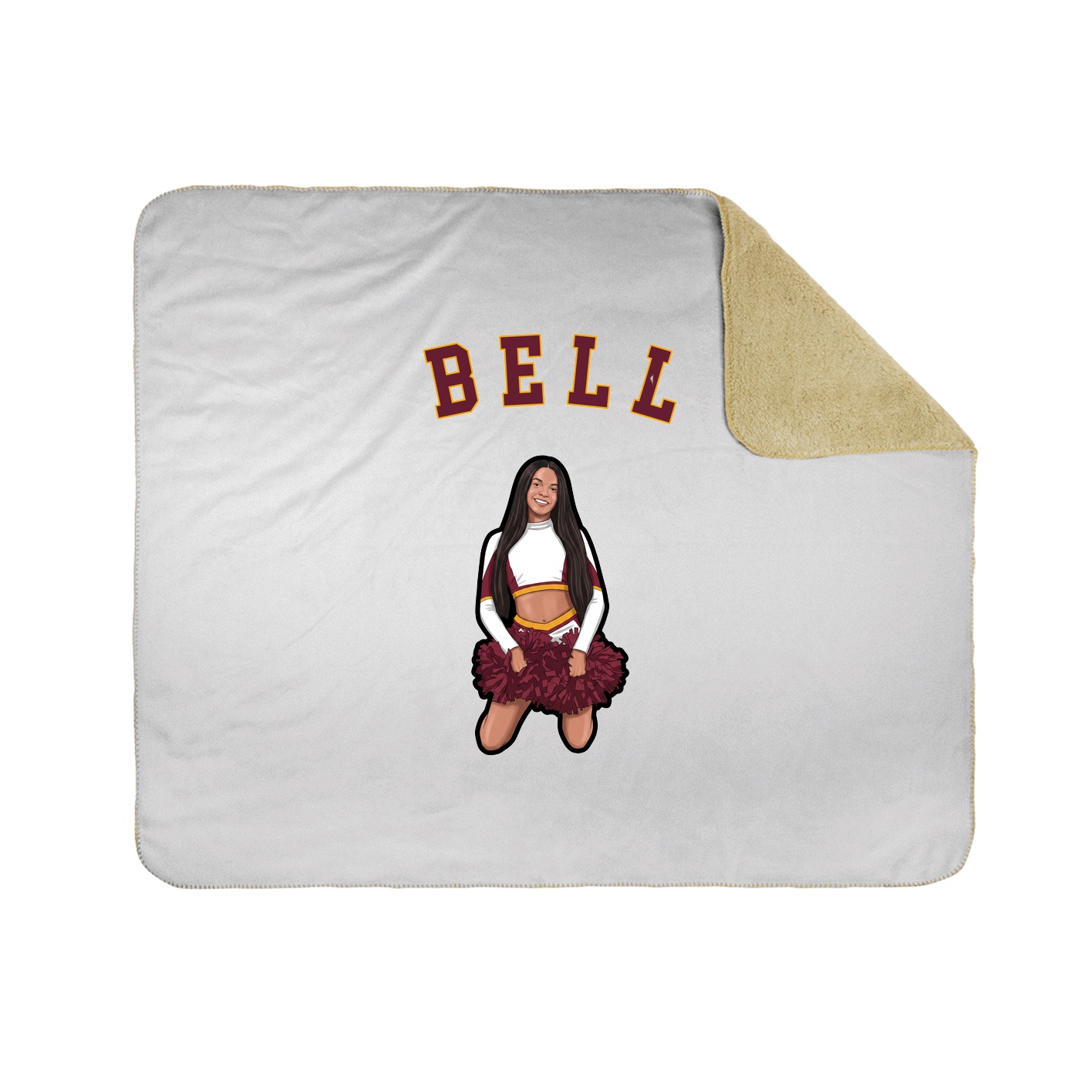 Throw Blanket — Shirsey Arch in White