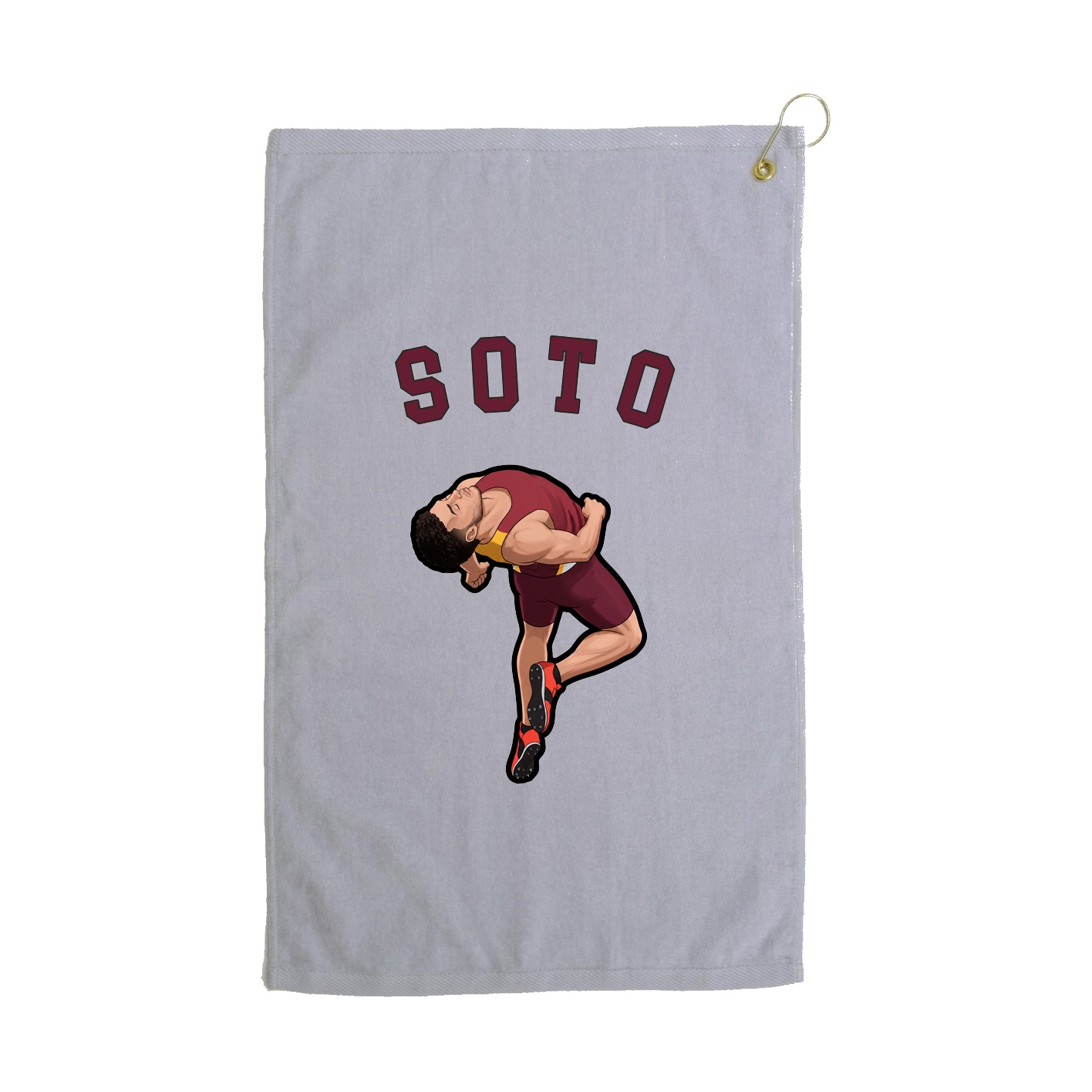 Golf Towel — Shirsey Arch in Grey