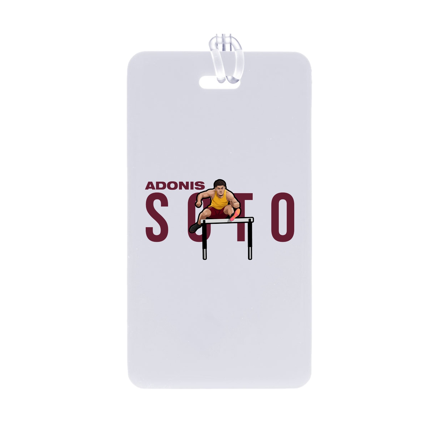 Bag Tag — Player Name in Classic
