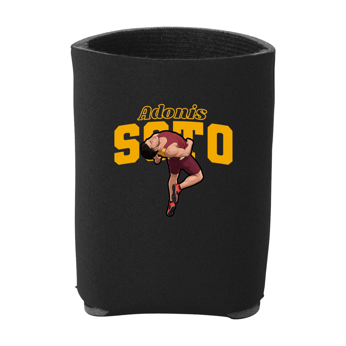 Can Holder — Name Arch in Black
