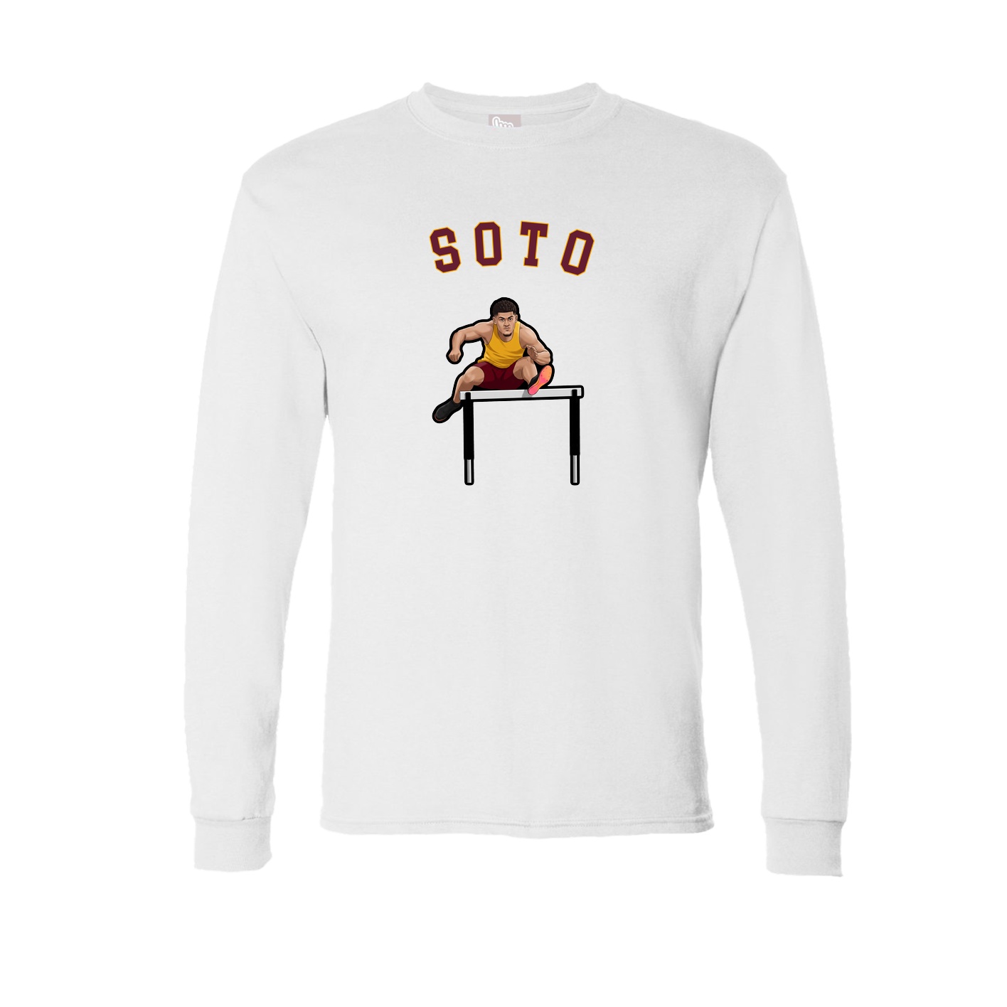 Long Sleeve Tee — Shirsey Arch in White