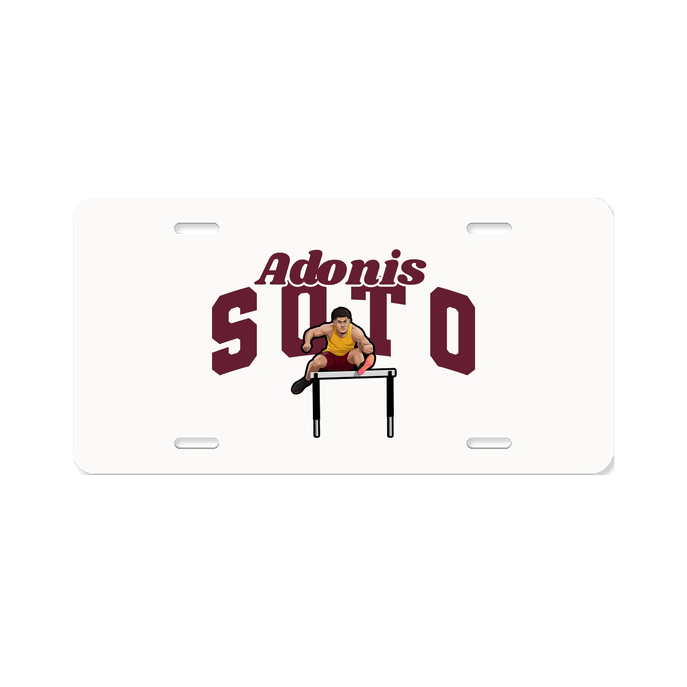 License Plate — Signature Arch in Classic