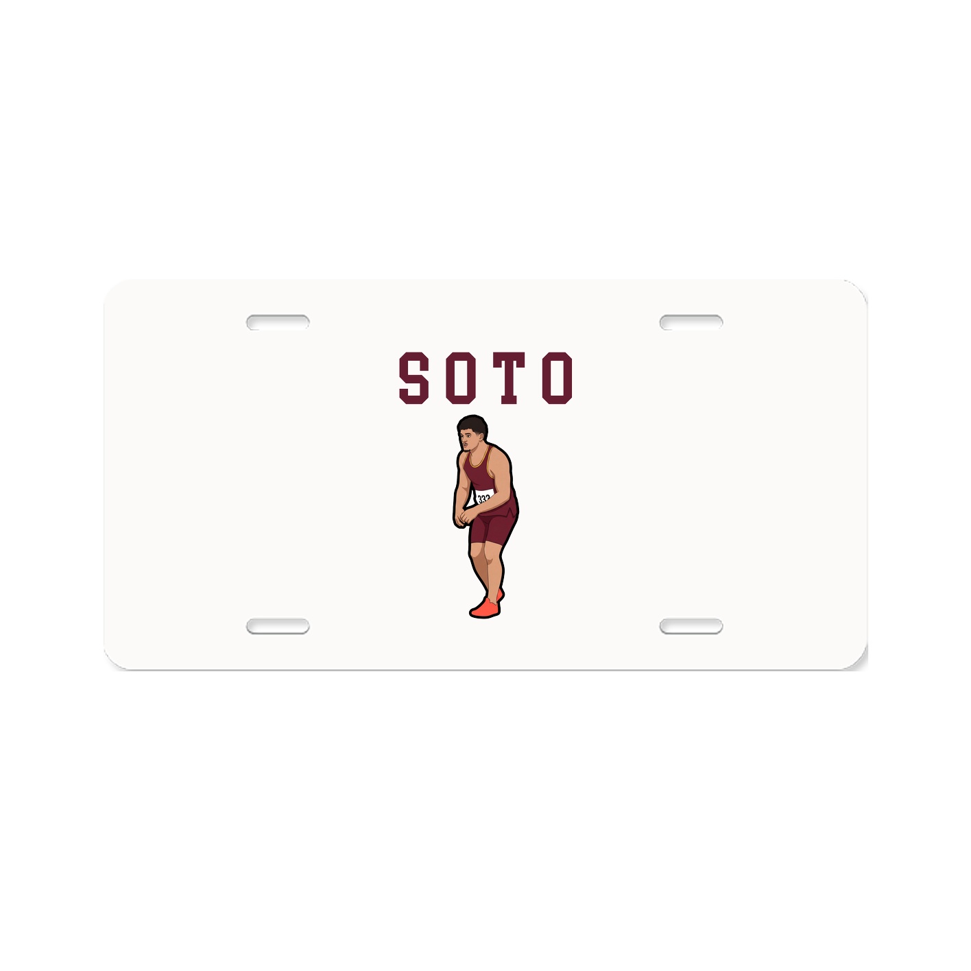 License Plate — Shirsey in Classic