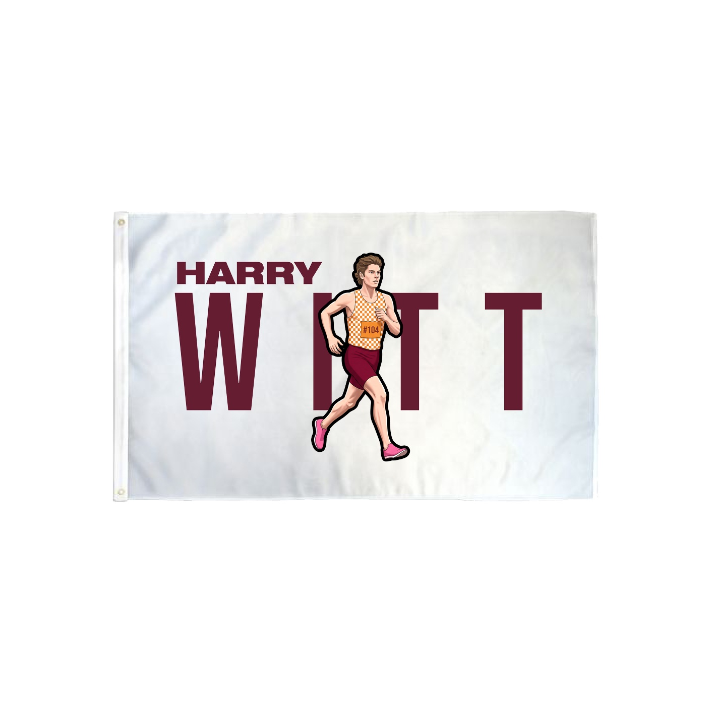 3x5 Flag — Player Name in Classic