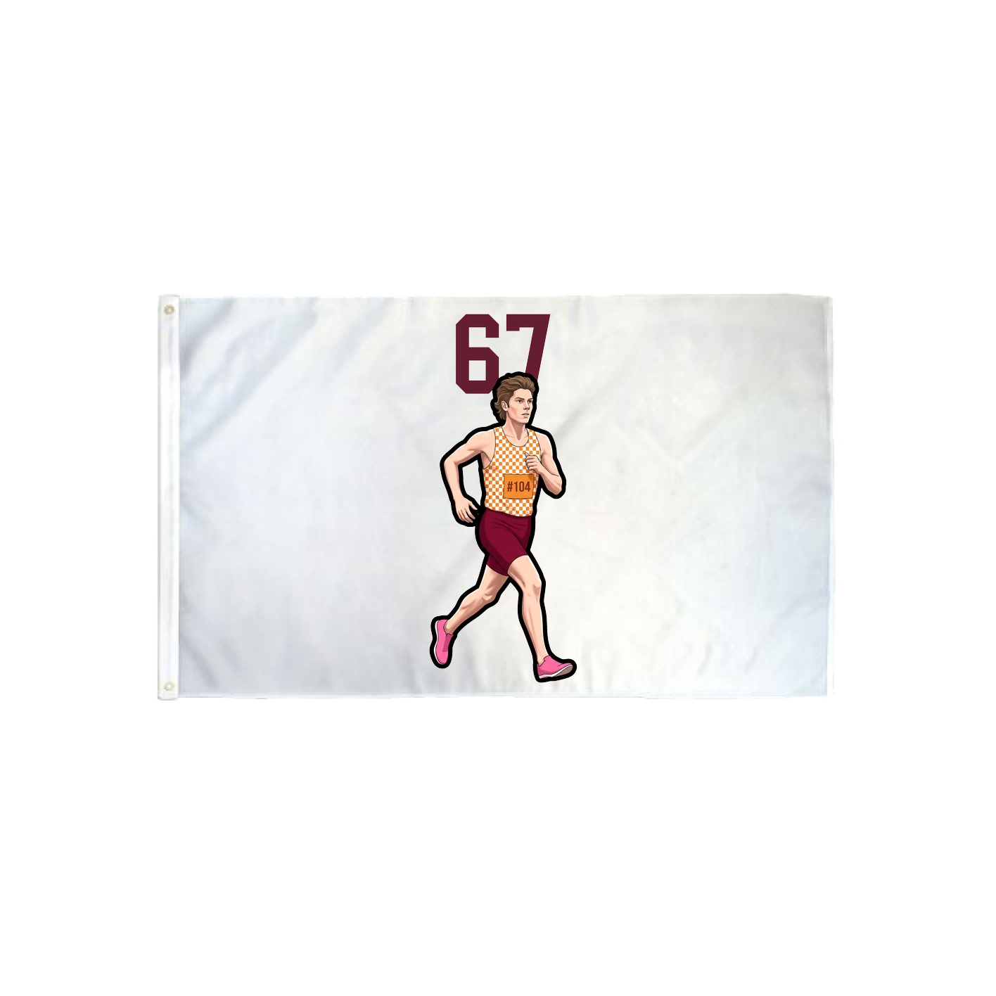 3x5 Flag — Number Top in Classic