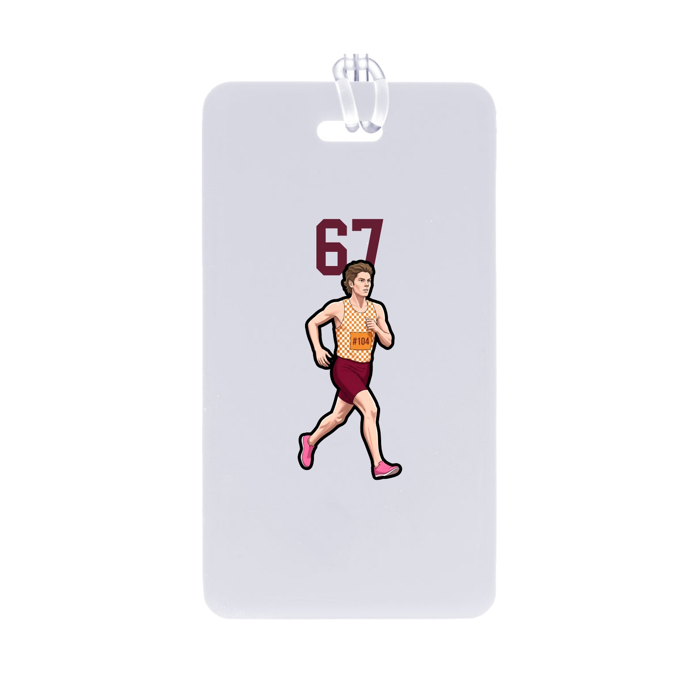 Bag Tag — Number Top in Classic