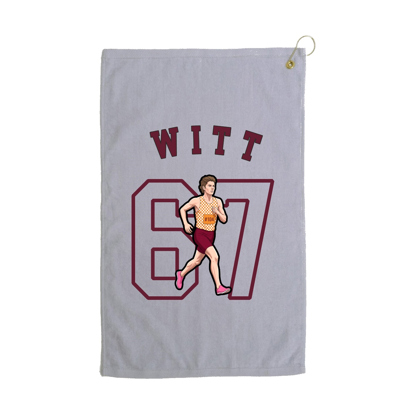 Golf Towel — Shirsey Arch in Grey