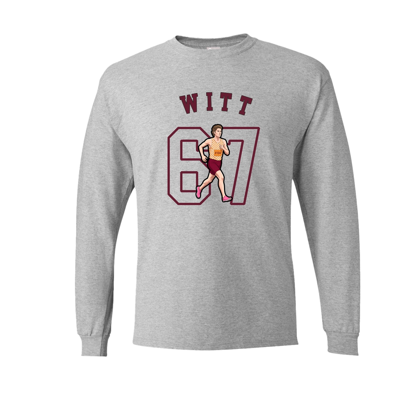 Long Sleeve Tee — Shirsey Arch in Grey