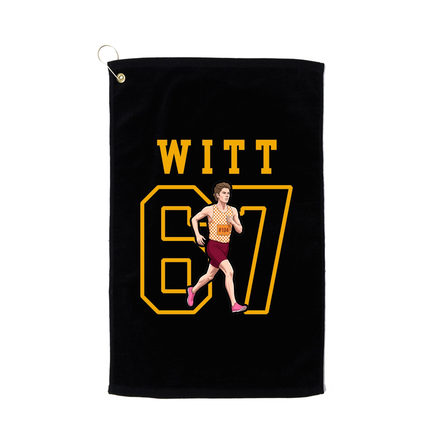 Golf Towel — Shirsey in Black
