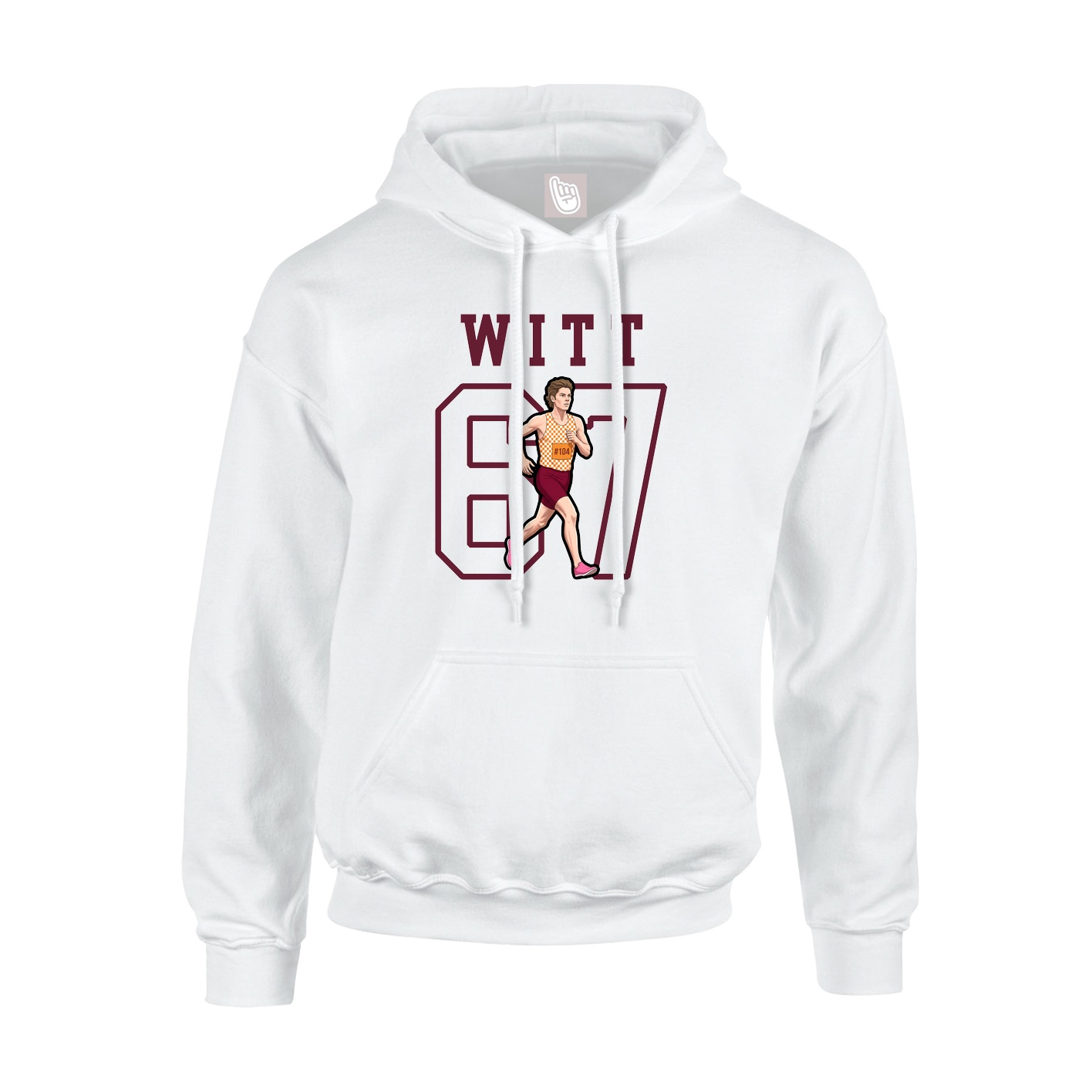 Youth Hoodie — Shirsey in White