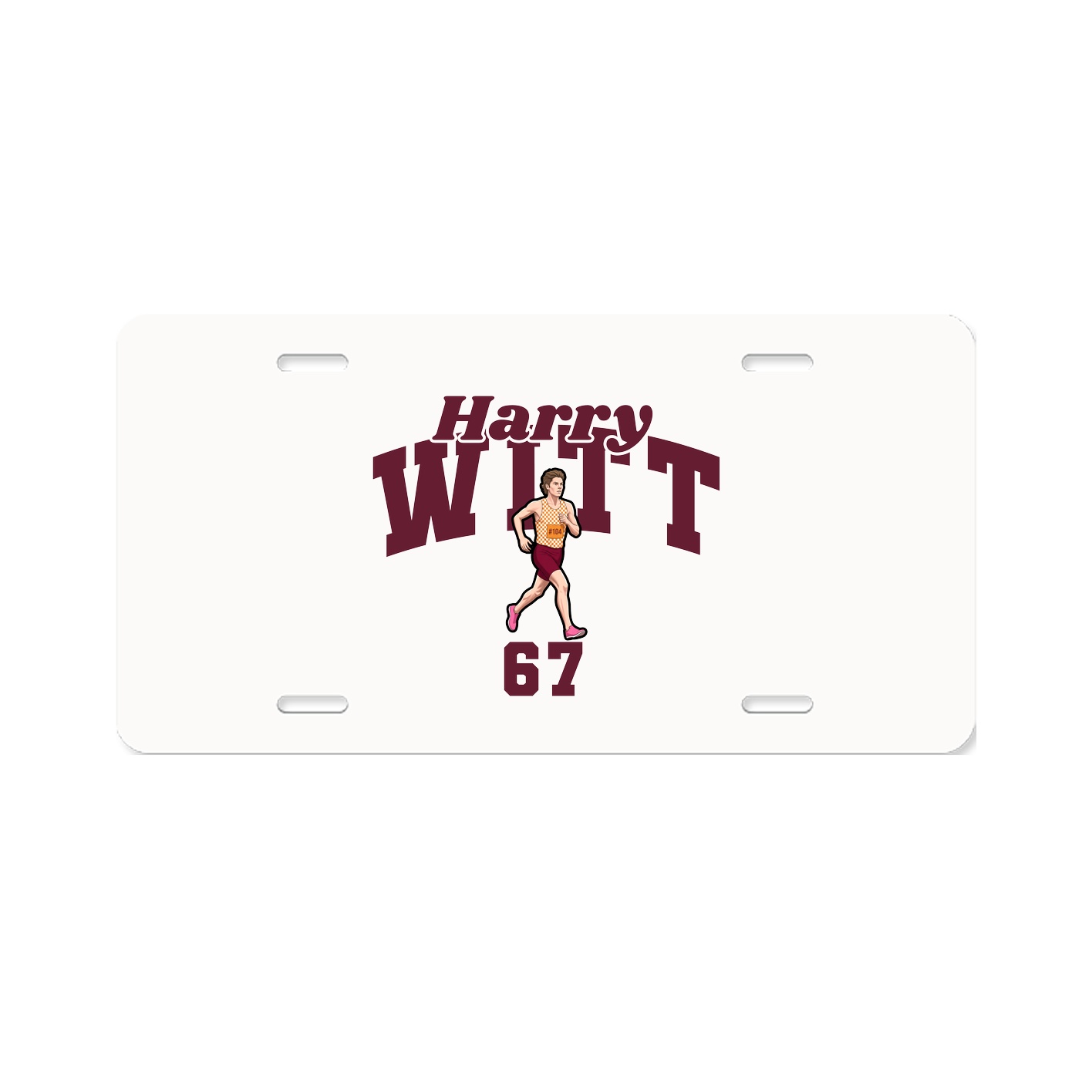 License Plate — Signature Arch in Classic