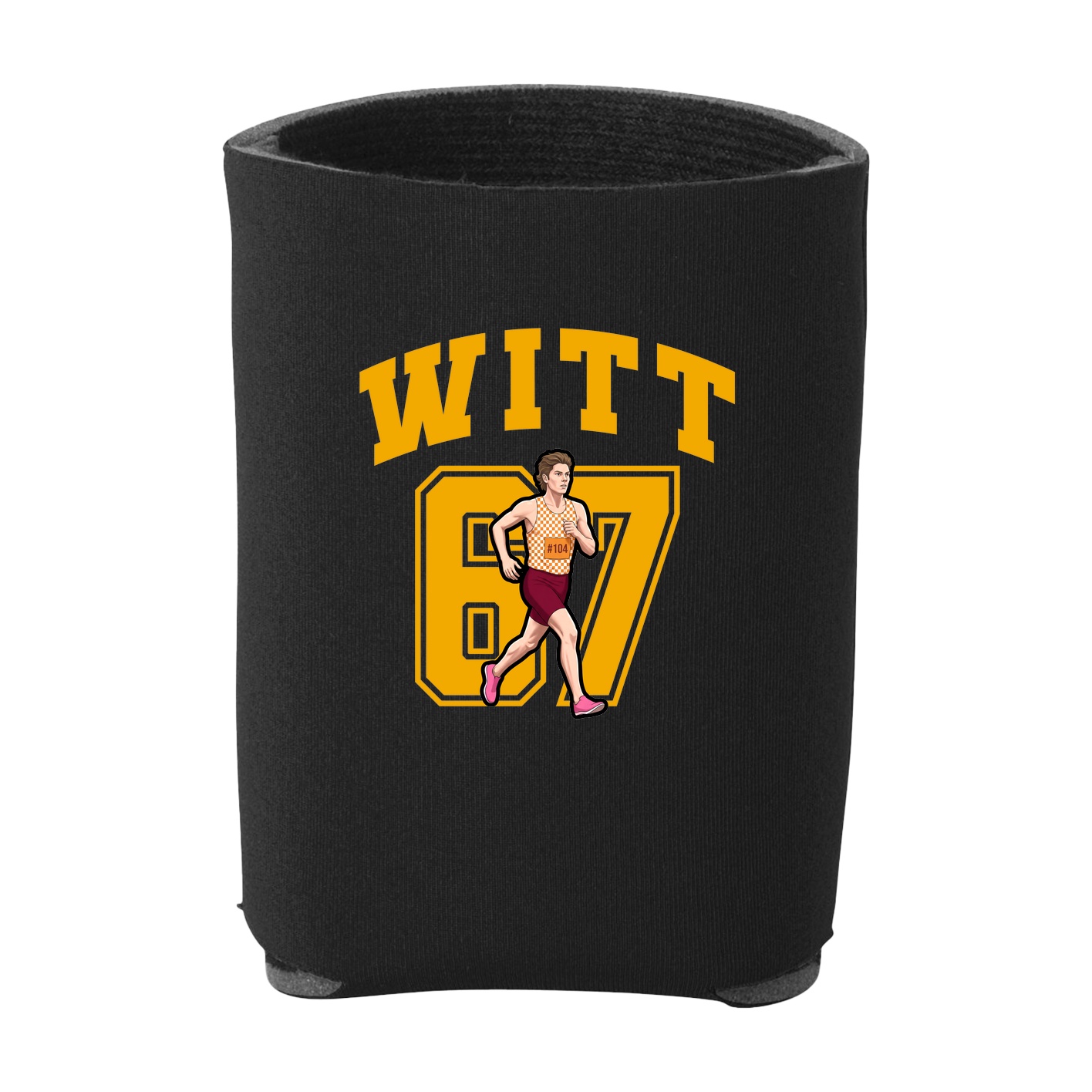 Can Holder — Number in Black