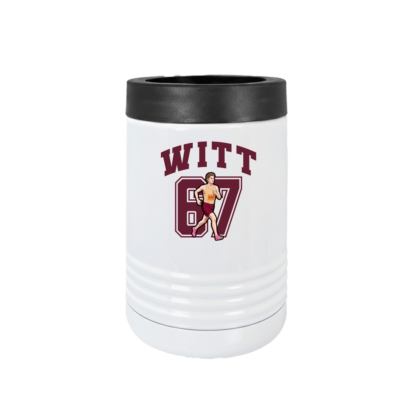 Beverage Holder — Number in White
