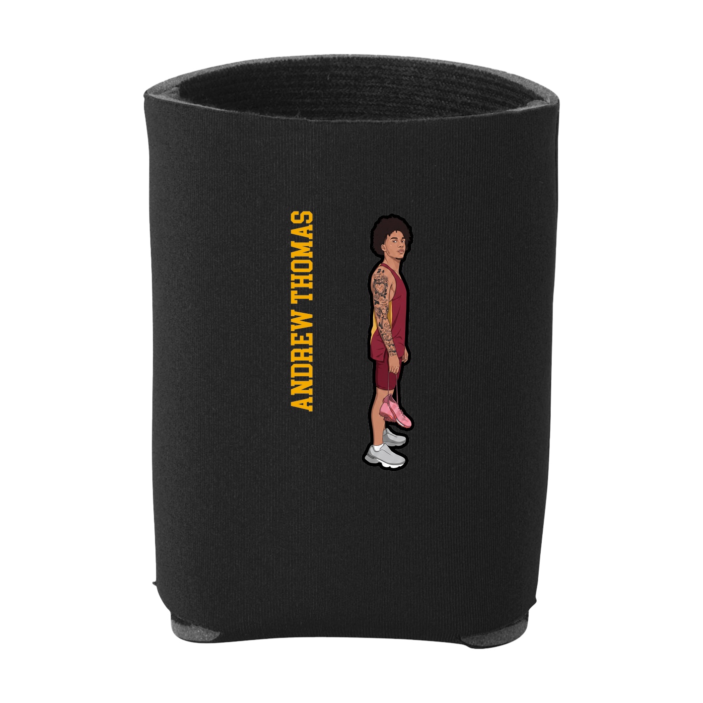 Can Holder — Name Vertical in Black