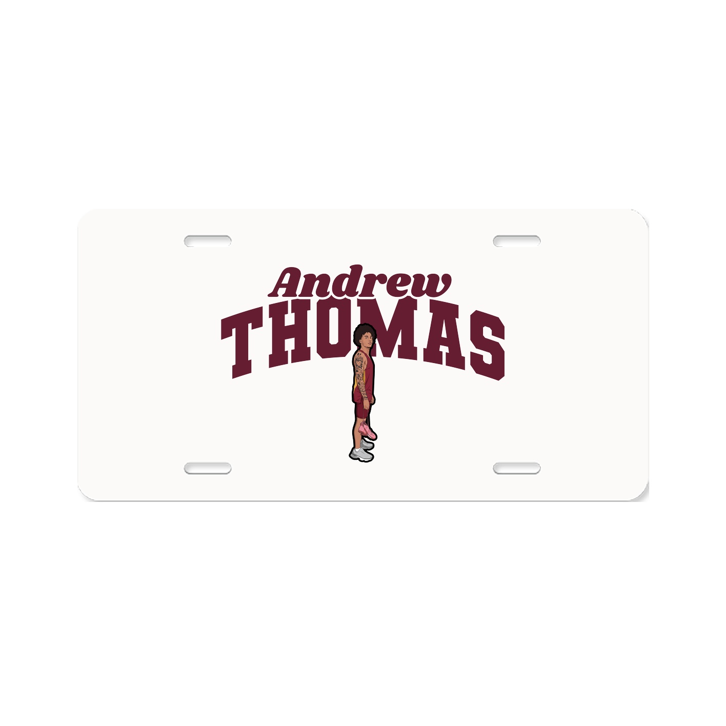 License Plate — Signature Arch in Classic