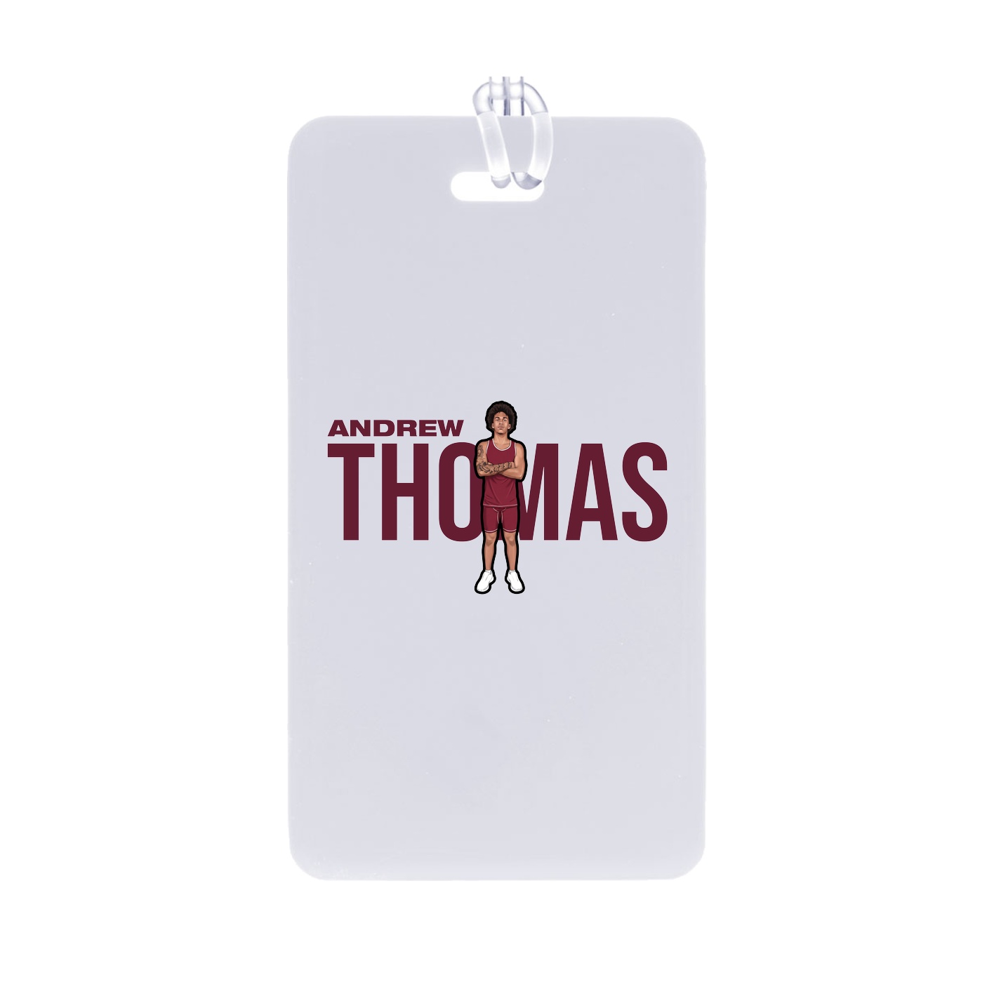 Bag Tag — Player Name in Classic