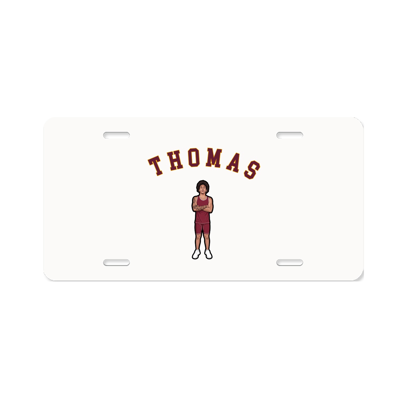 License Plate — Shirsey Arch in Classic