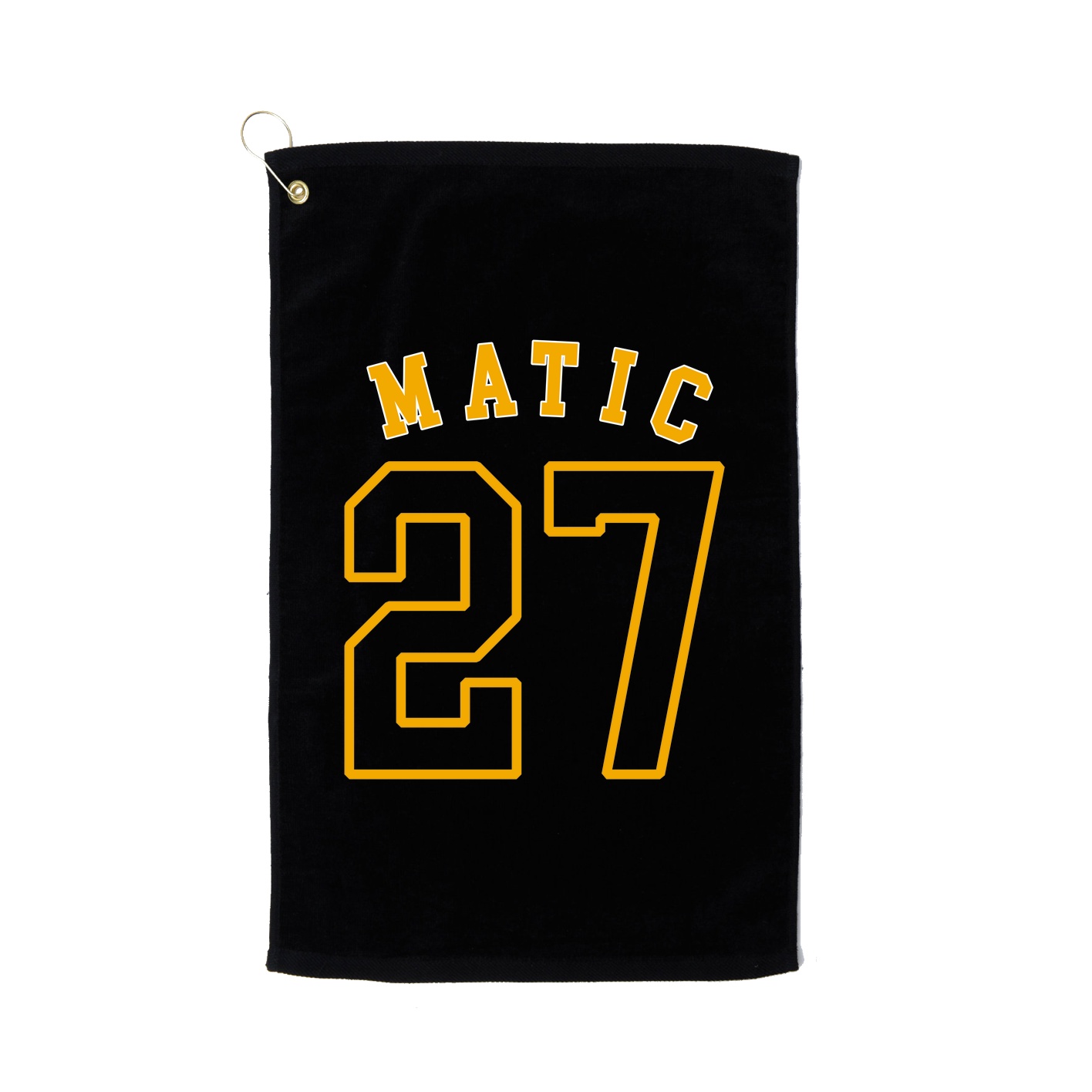 Golf Towel — Shirsey Arch in Black