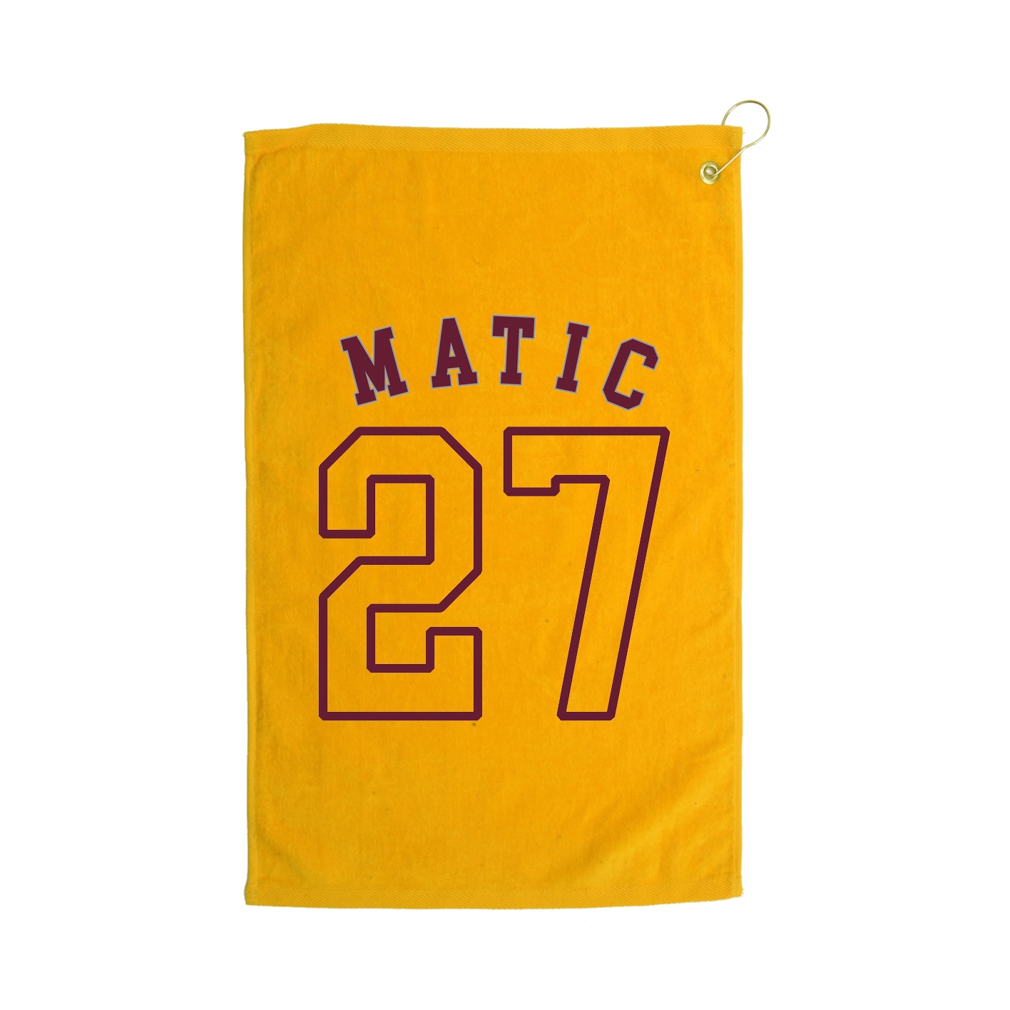Golf Towel — Shirsey Arch in Gold