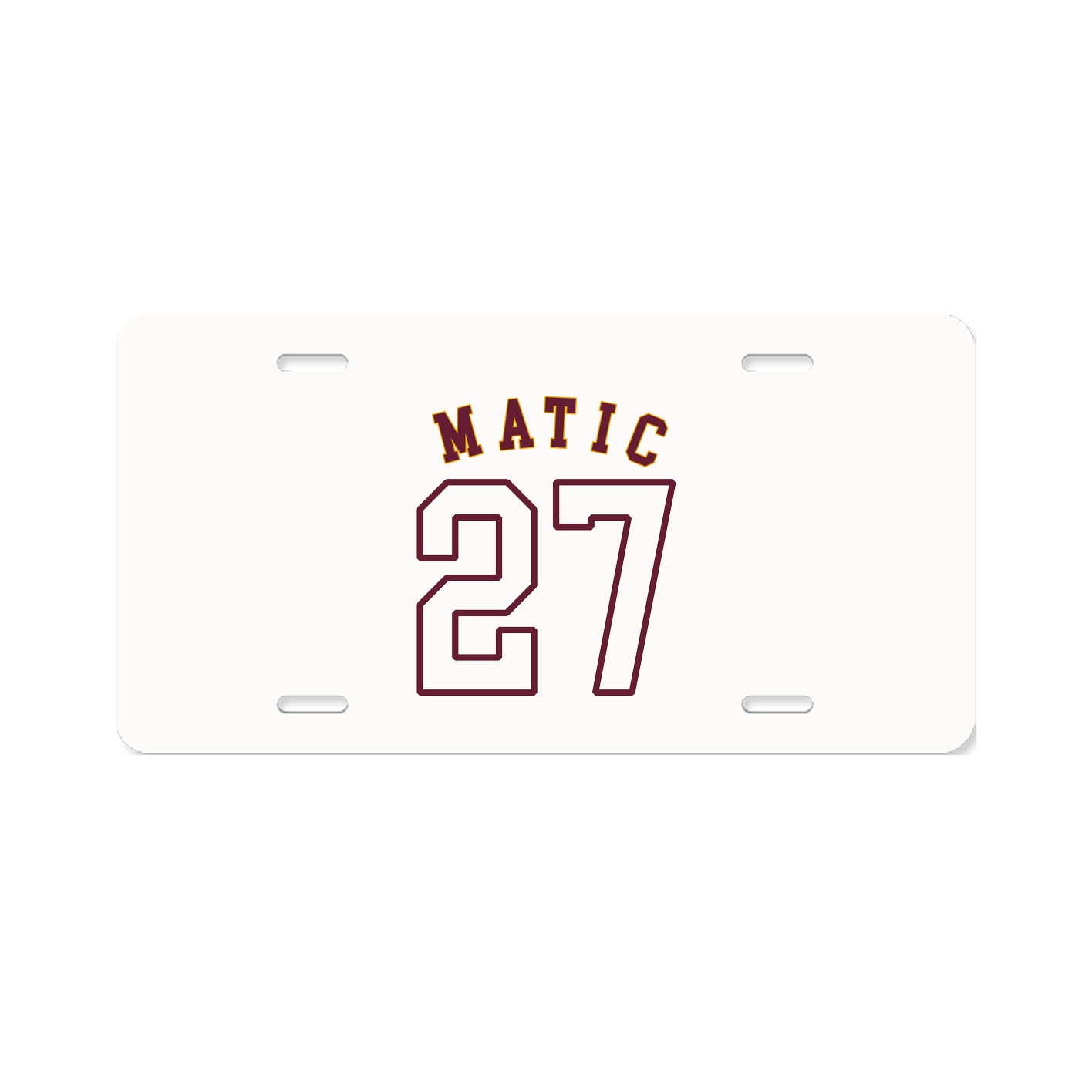 License Plate — Shirsey Arch in Classic