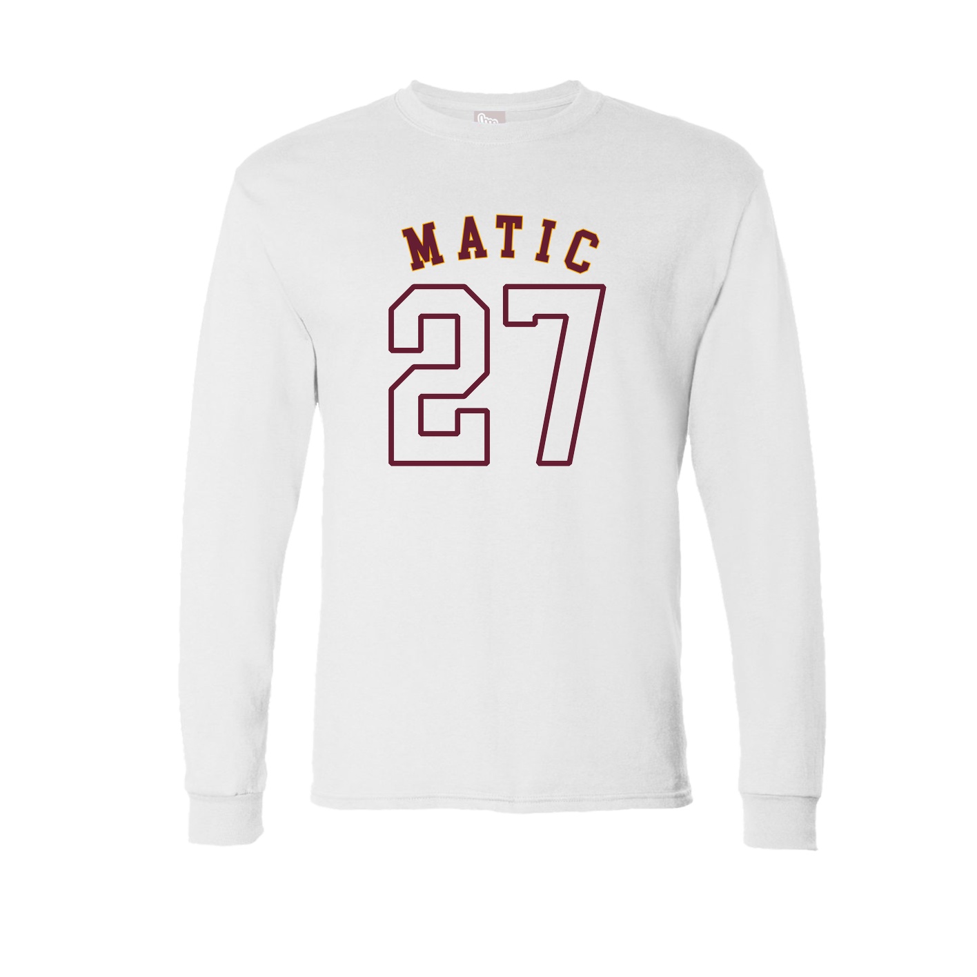 Long Sleeve Tee — Shirsey Arch in White