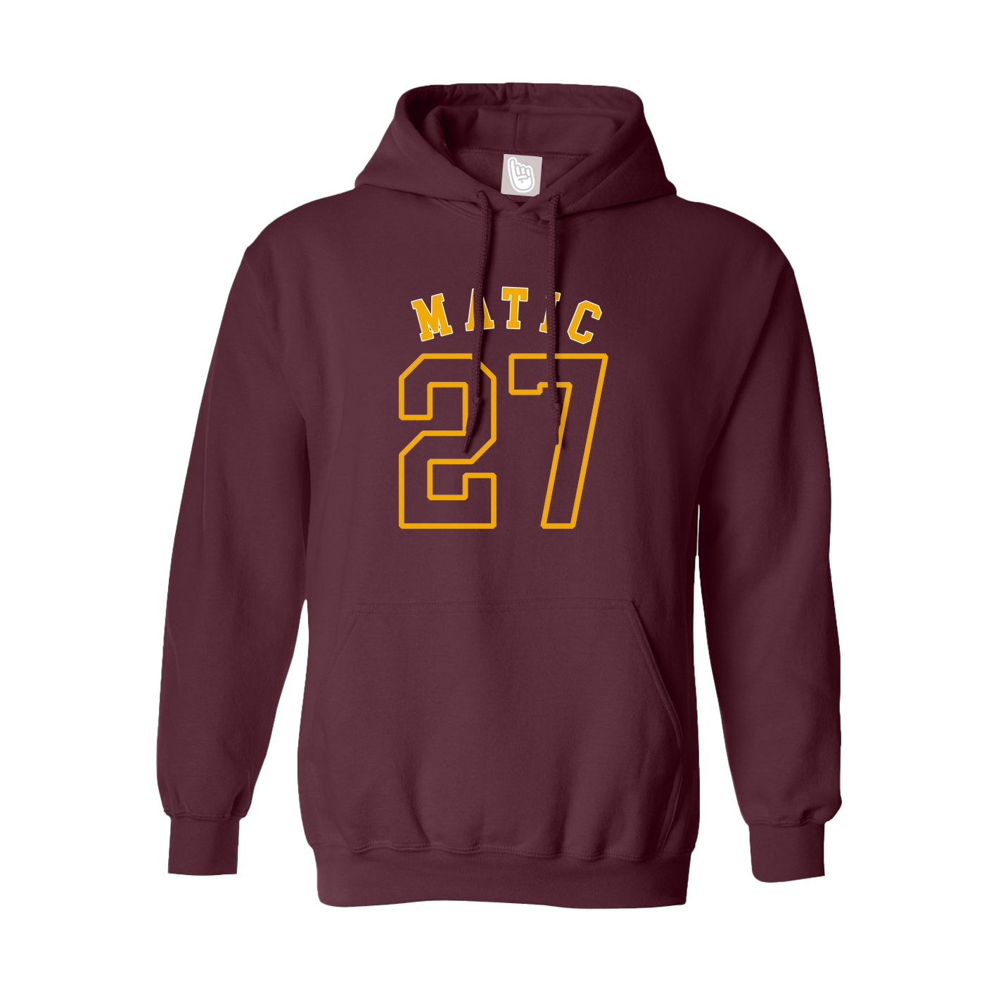 Hoodie — Shirsey Arch in Maroon