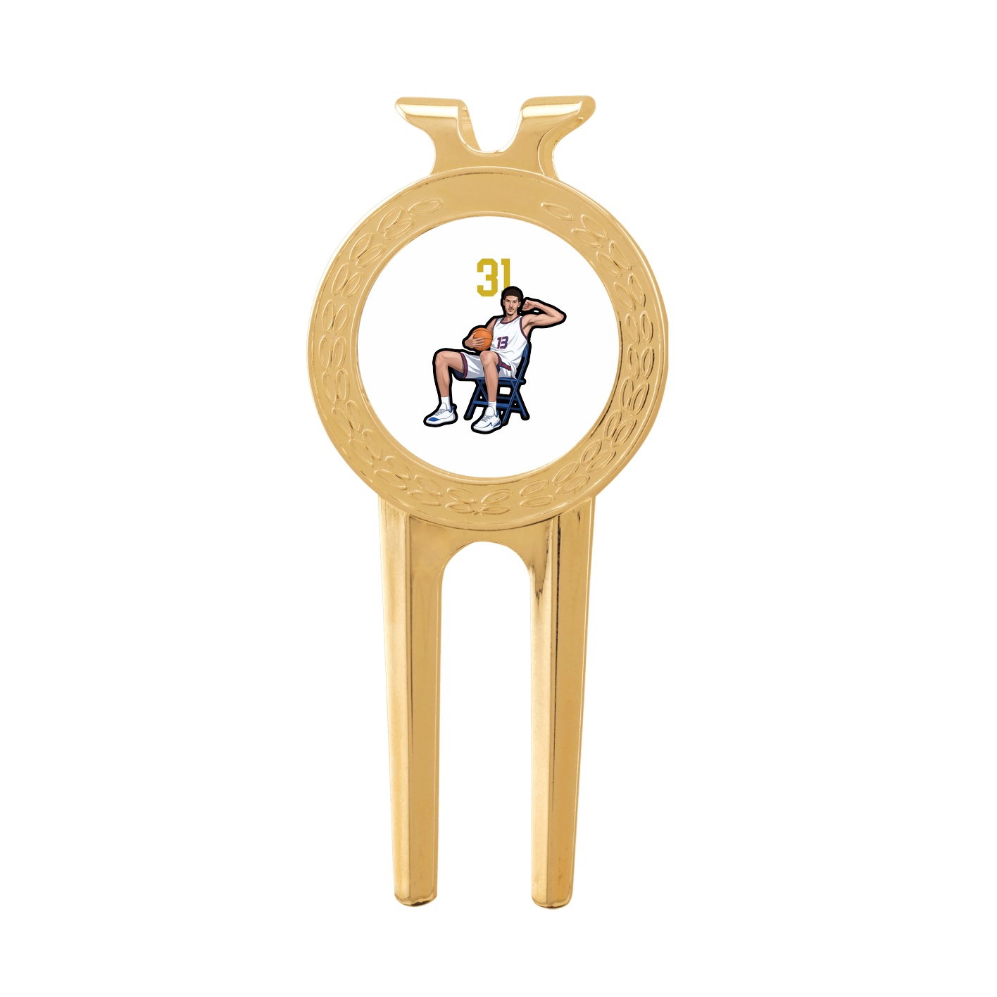 Divot Tool with Ball Marker — Number Top in Classic