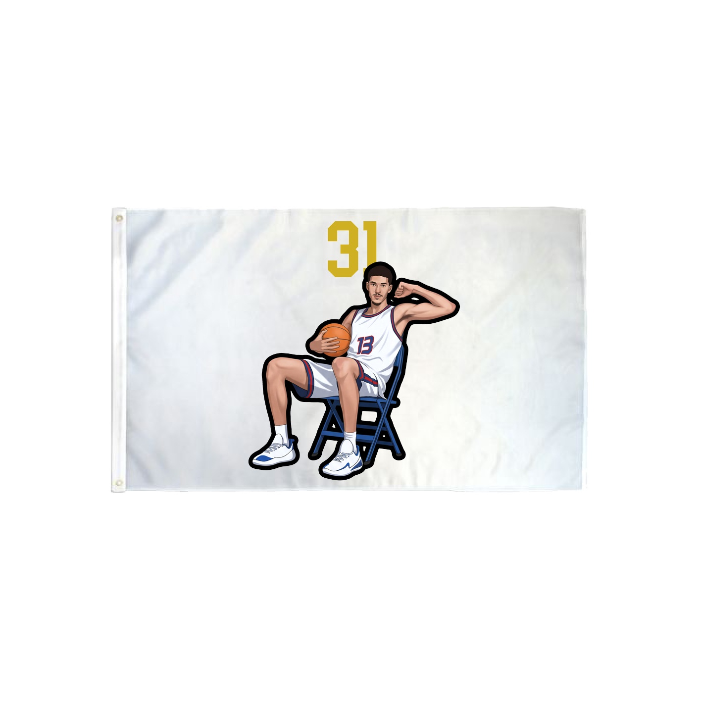 3x5 Flag — Number Top in Classic