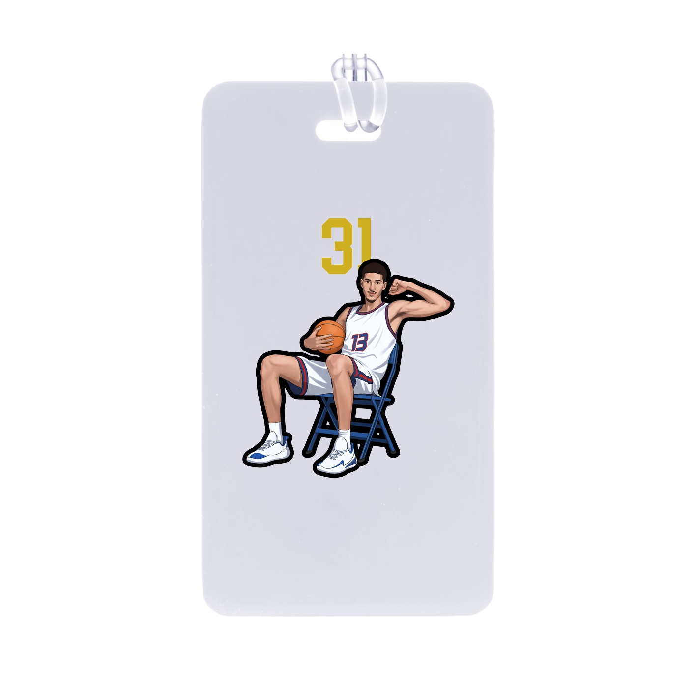Bag Tag — Number Top in Classic