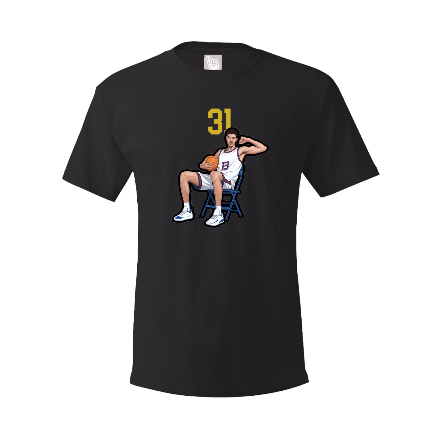 Tee — Number Top in Black